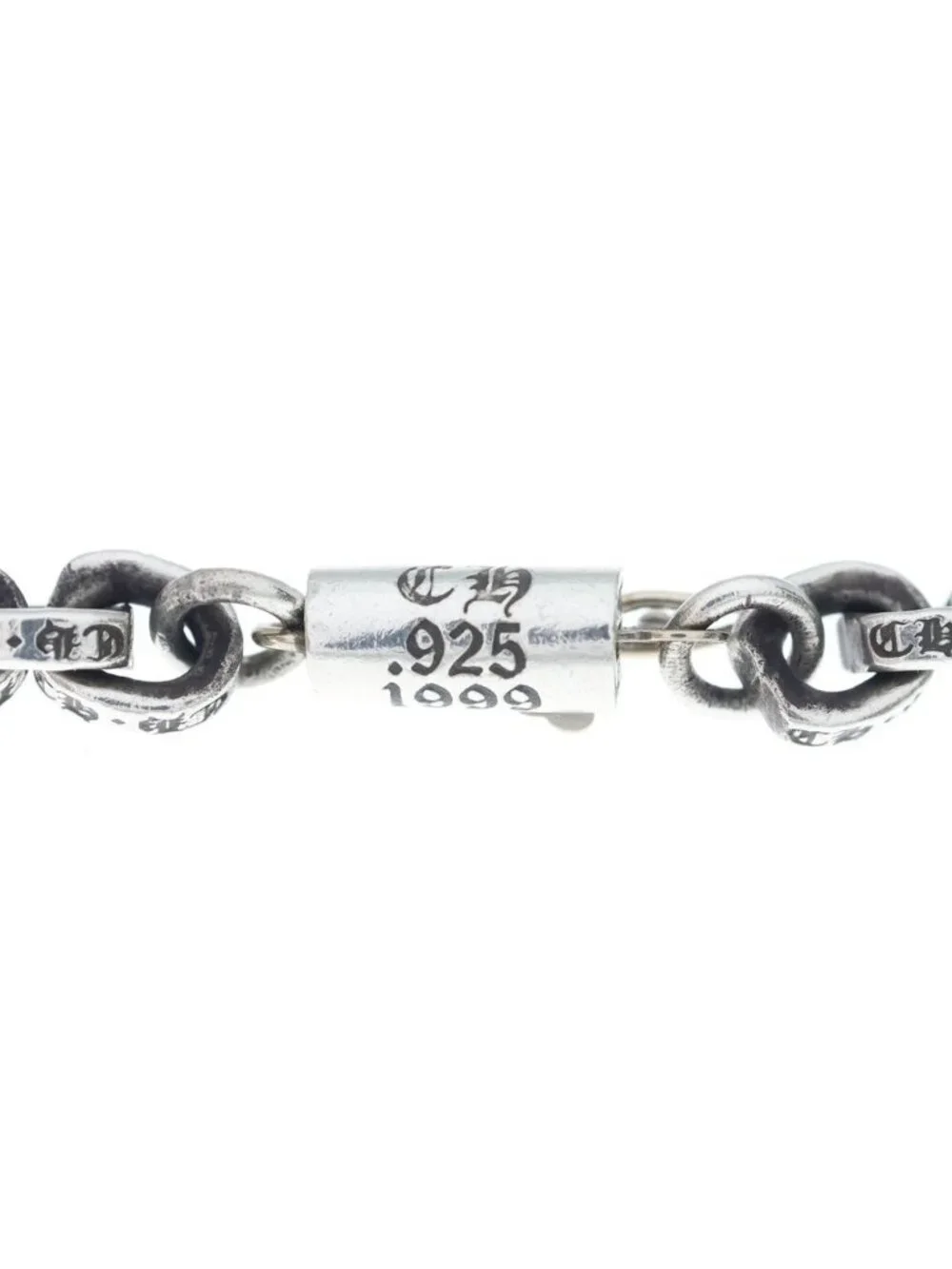 Chrome Hearts Paper Chain 20 Necklace Silver